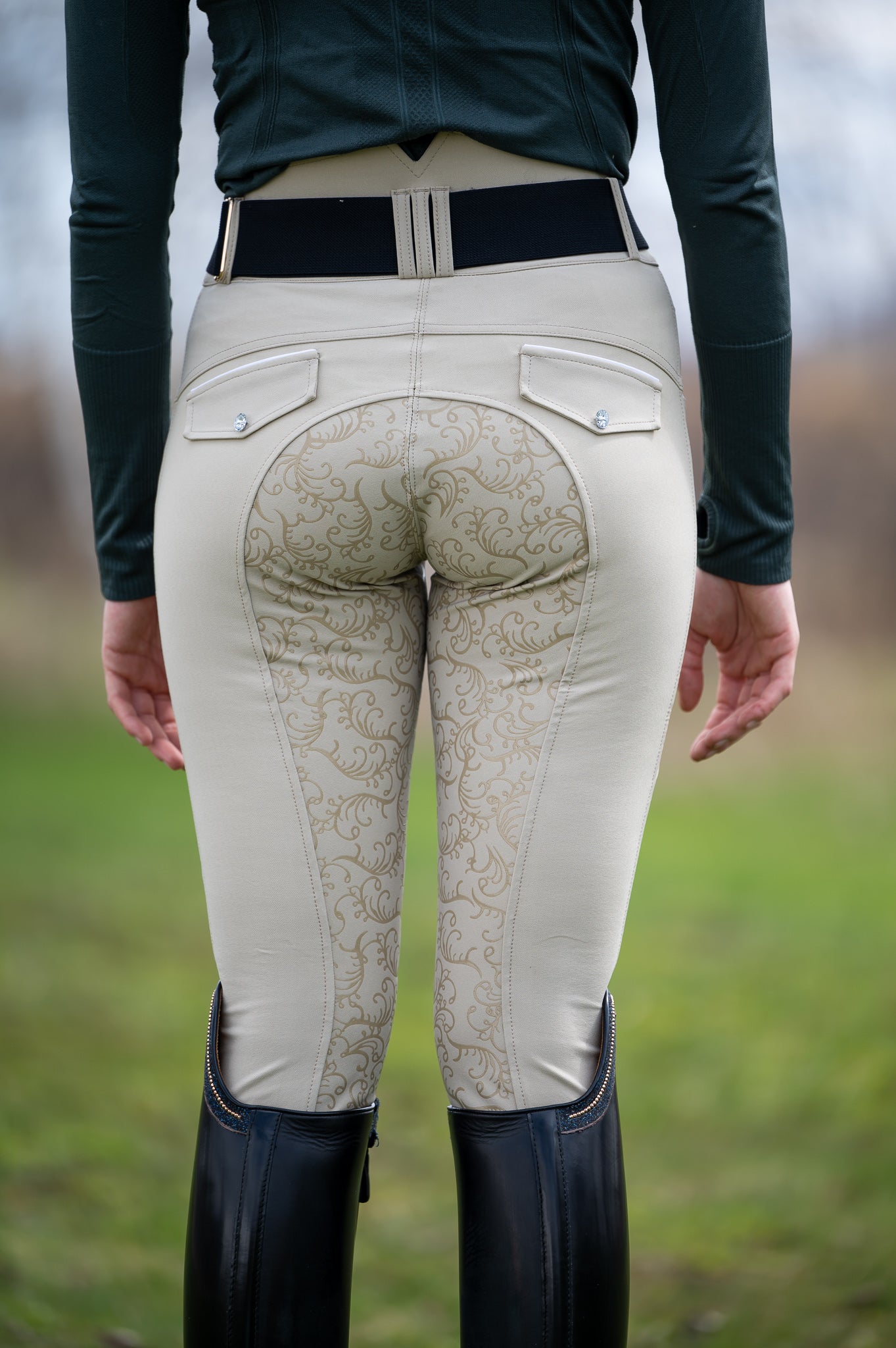 Beige treggings shop