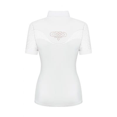 FAIR PLAY CECILE ROSEGOLD SHORT SLEEVE COMPETITION SHOW SHIRT