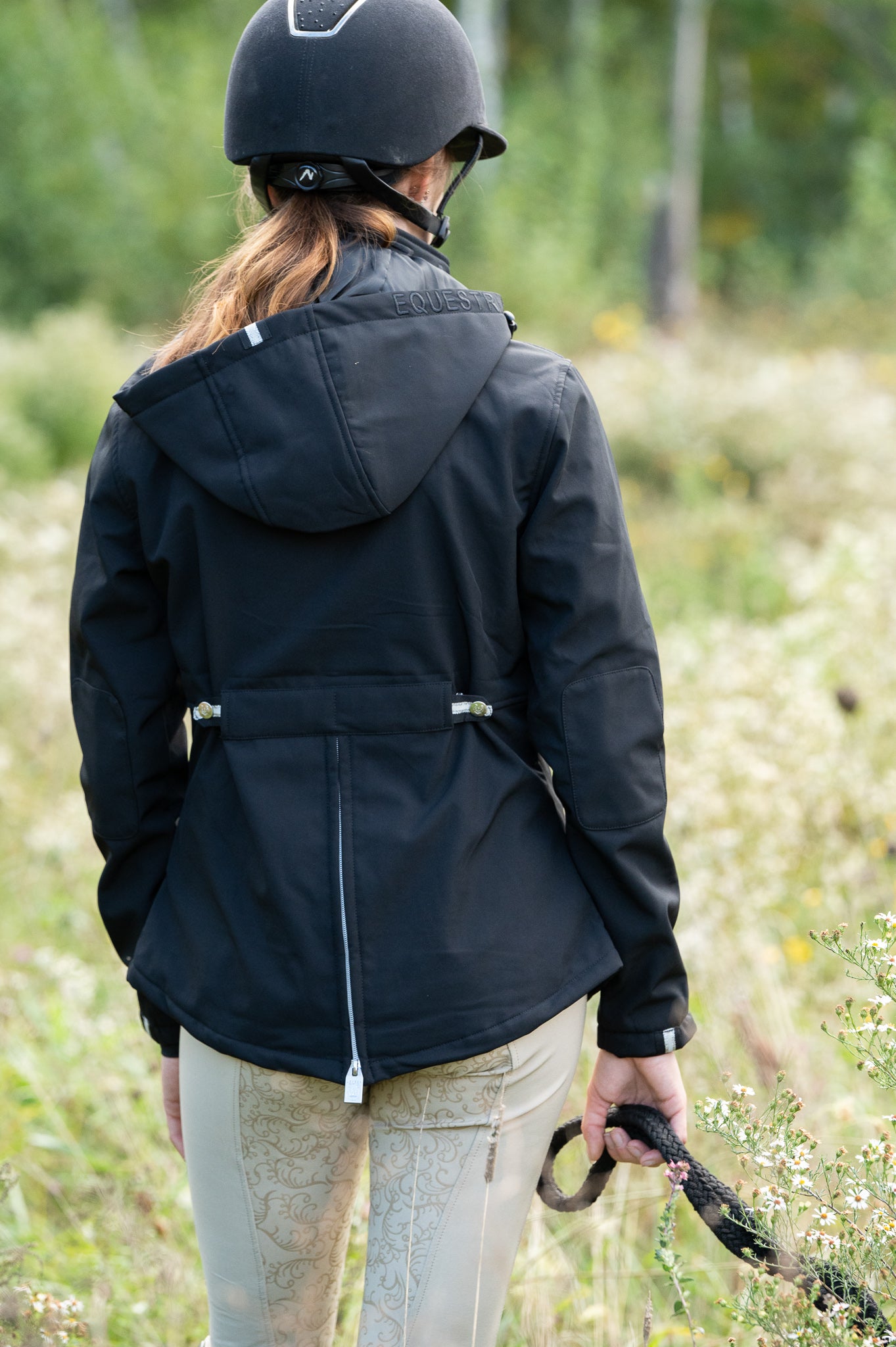 Bromont All Weather Softshell Jacket - Black With Silver Zipper