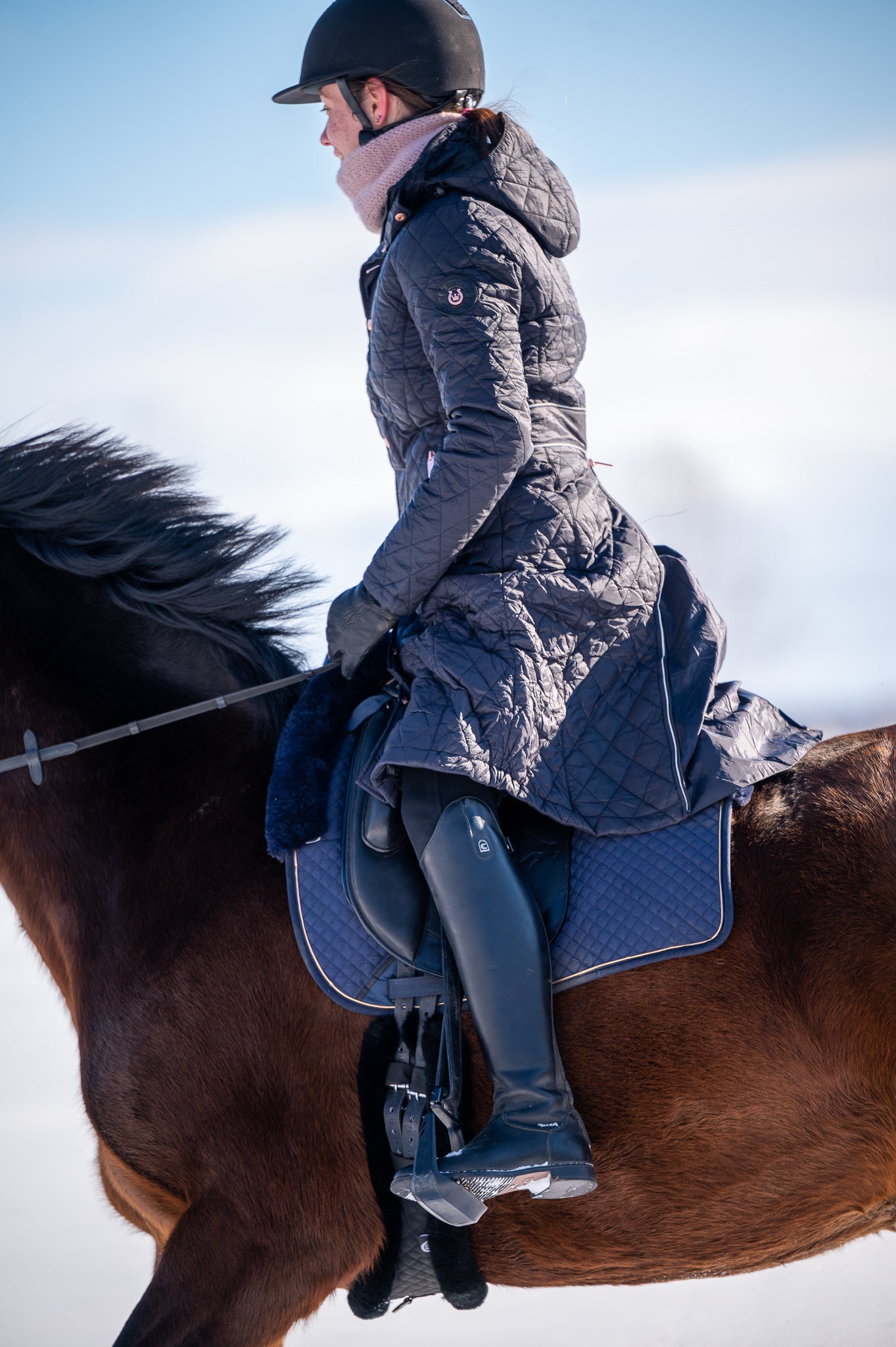 manteau d hiver equitation