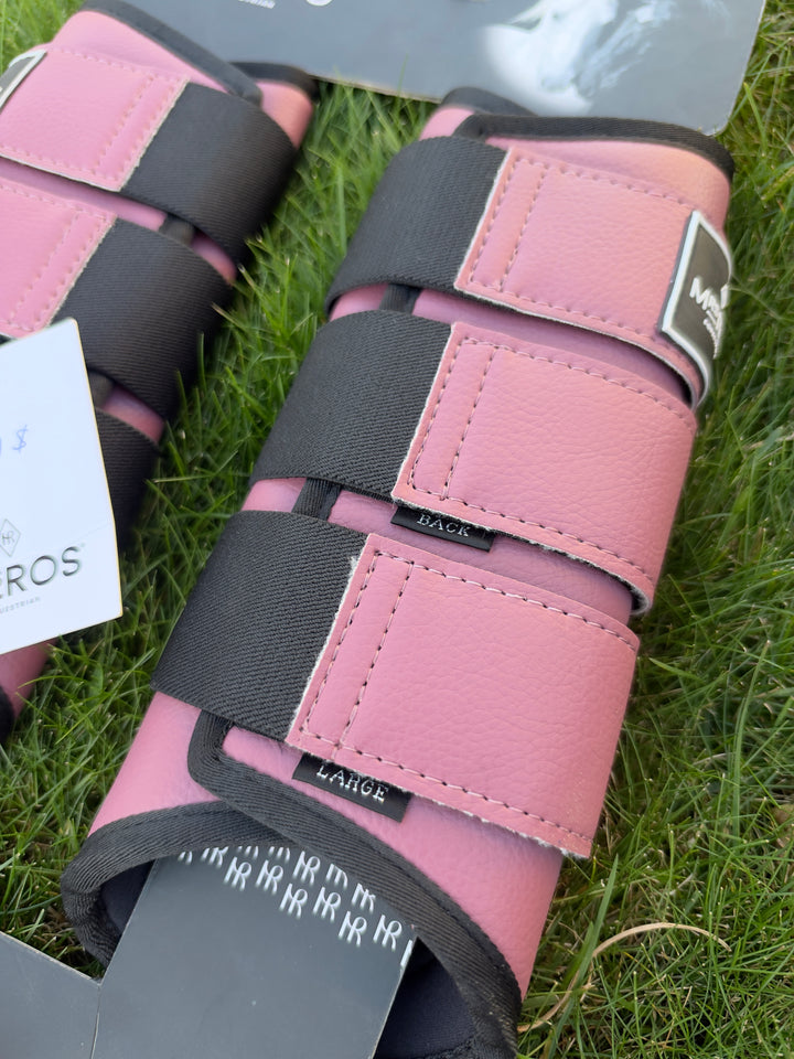 Horse boots pink size Large
