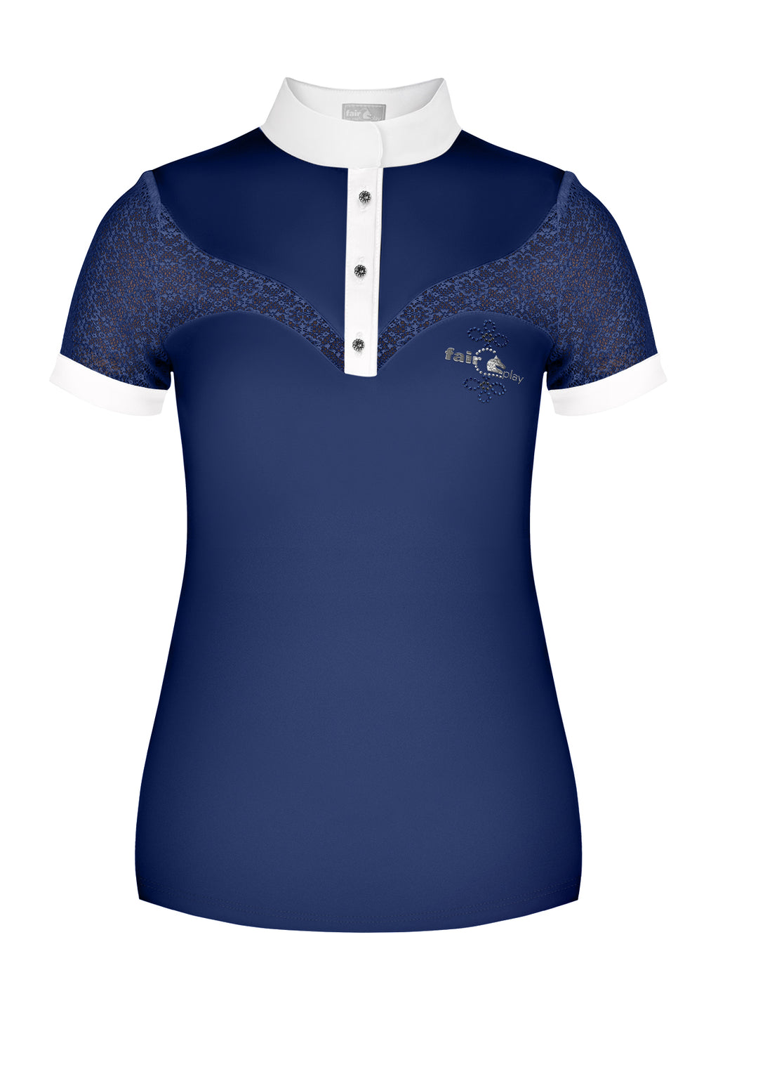 Chemise de spectacle Rozzie Navy