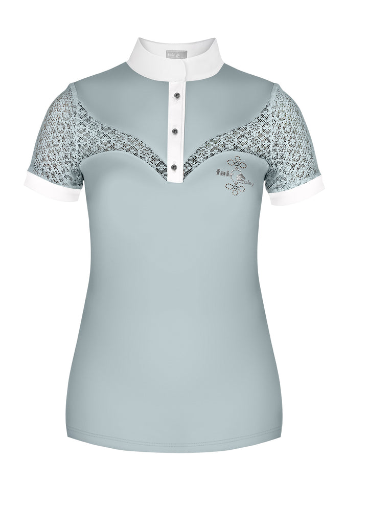 Rozzie Ash Blue show shirt
