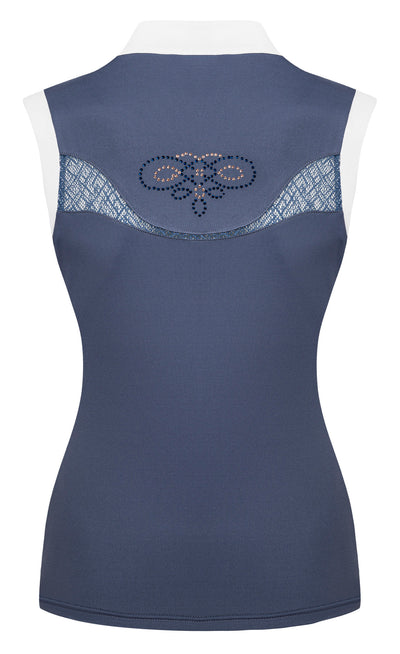 Cecile sleeveless Steelblue