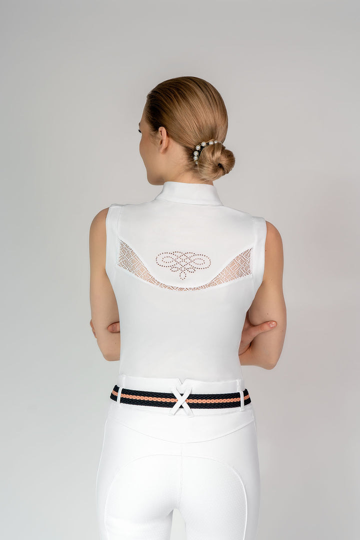 Cécile sans manches Blanche 