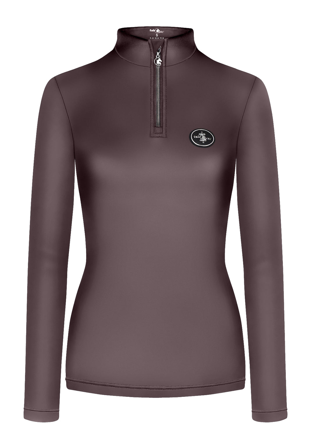 Half turtleneck FP MIKA berry brown