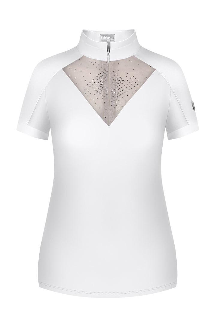 Chemise de concours Liah blanche