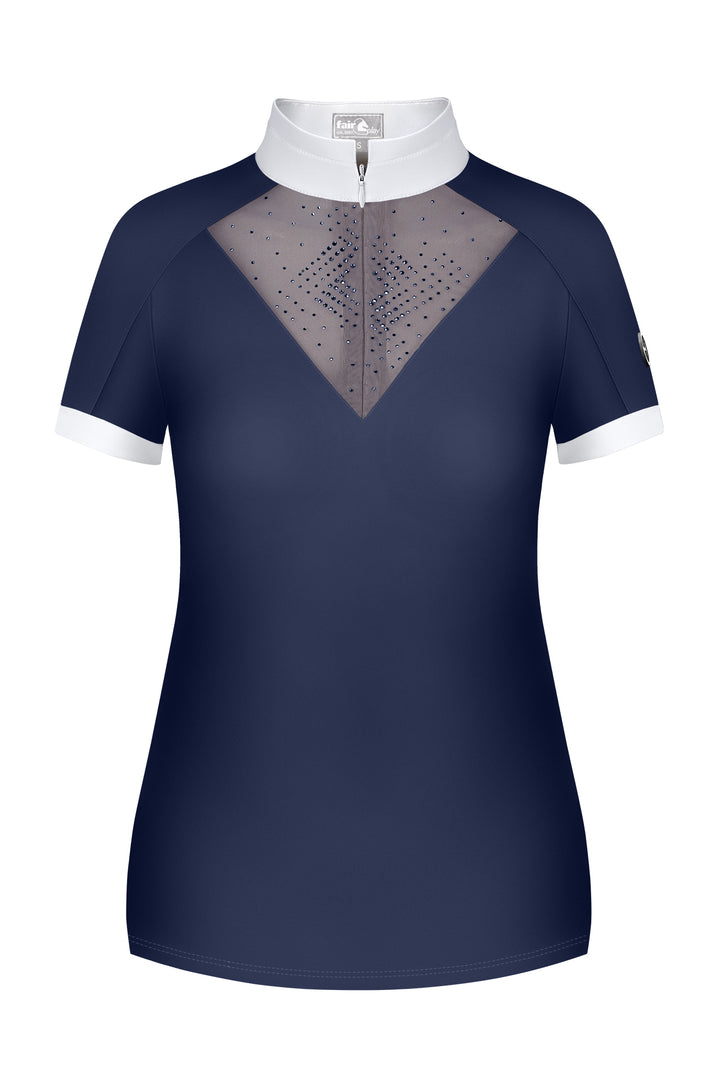 Chemise de concours Liah marine