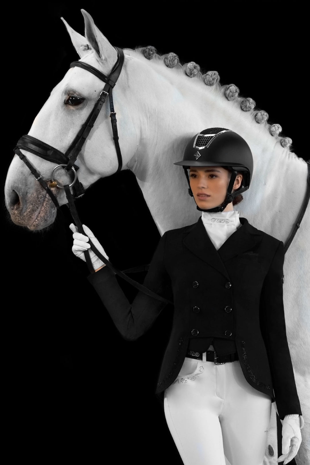 Queue-de-pie courte de dressage FP LEXIM CHIC noire