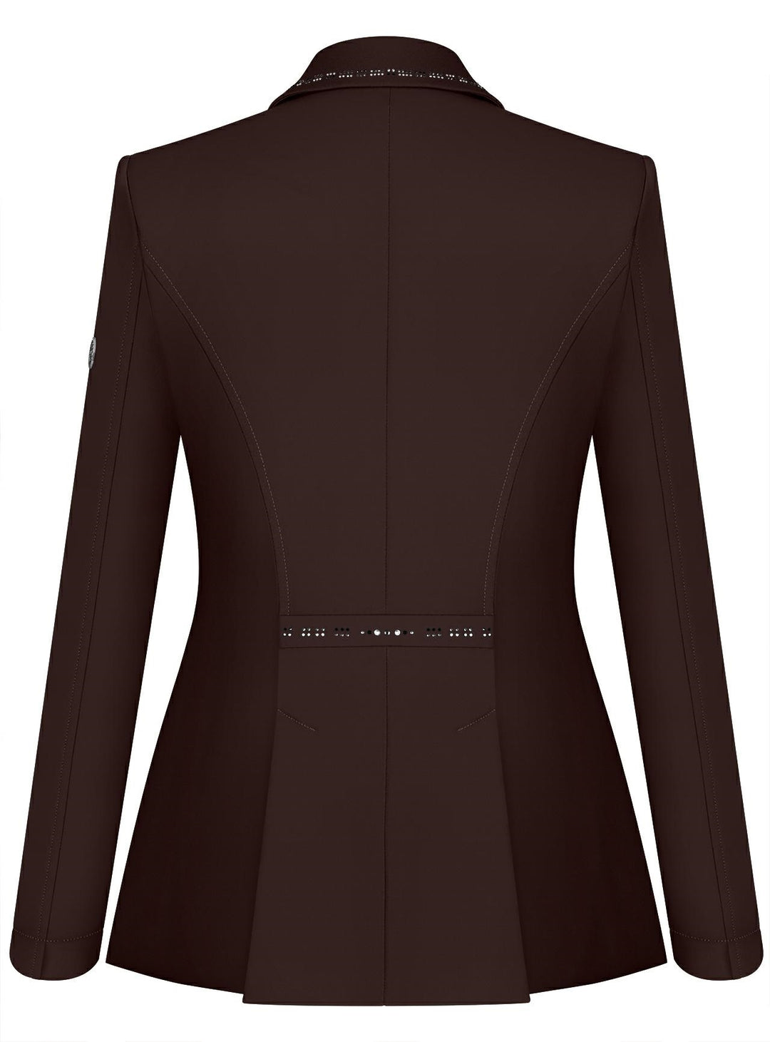 Reiko queue courte marron argent