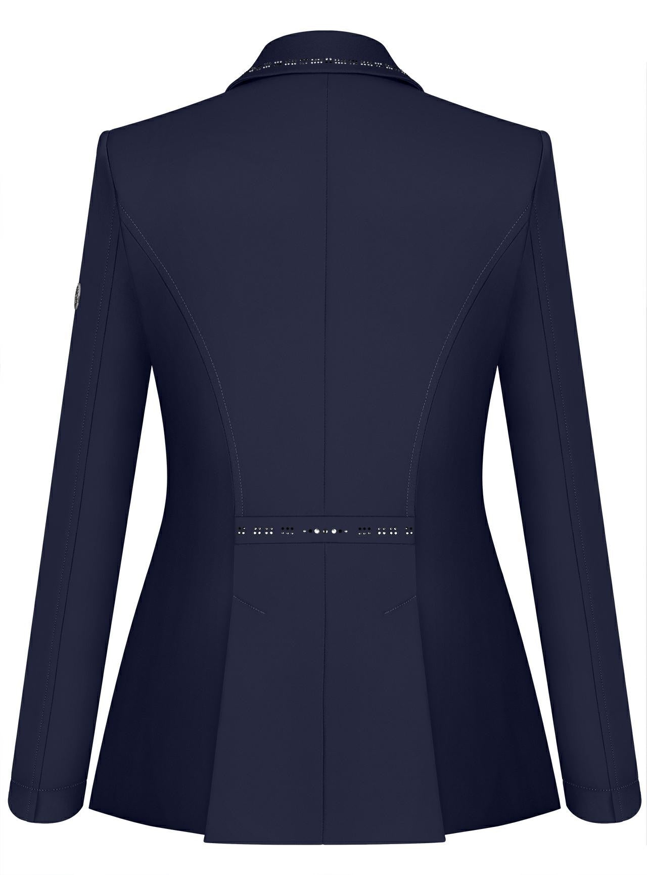 Reiko Navy short tail silver
