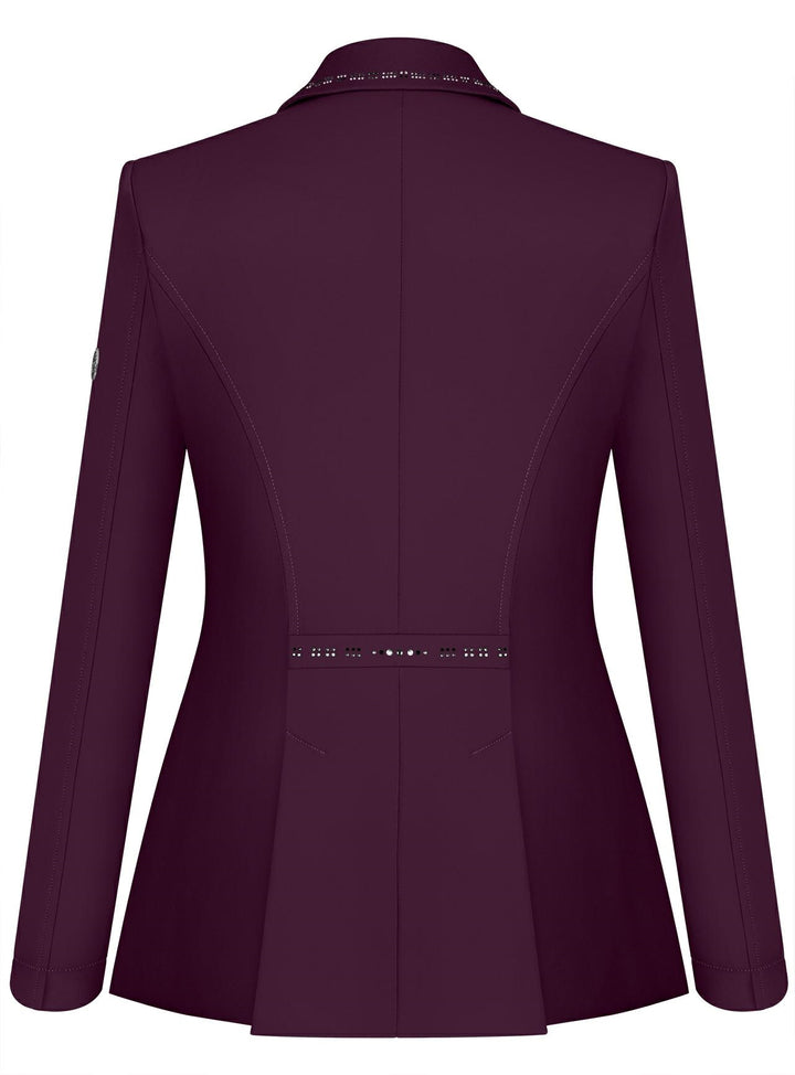 Reiko short tail Royal Berry silver