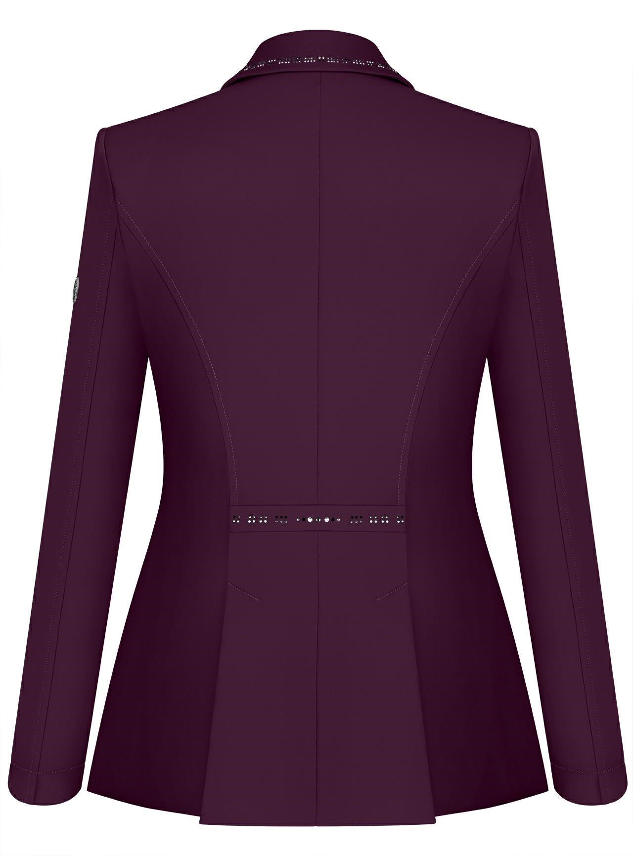 Reiko short tail Royal Berry silver