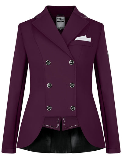 Reiko short tail Royal Berry silver
