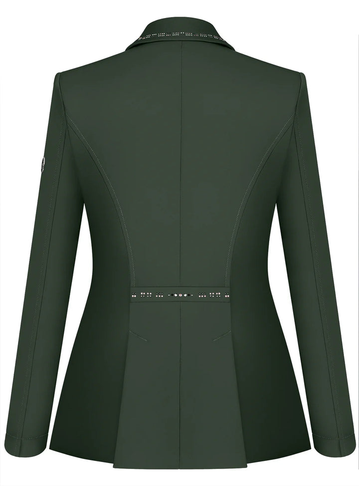 Dressage short tailcoat FP REIKO dark sage - Pre order