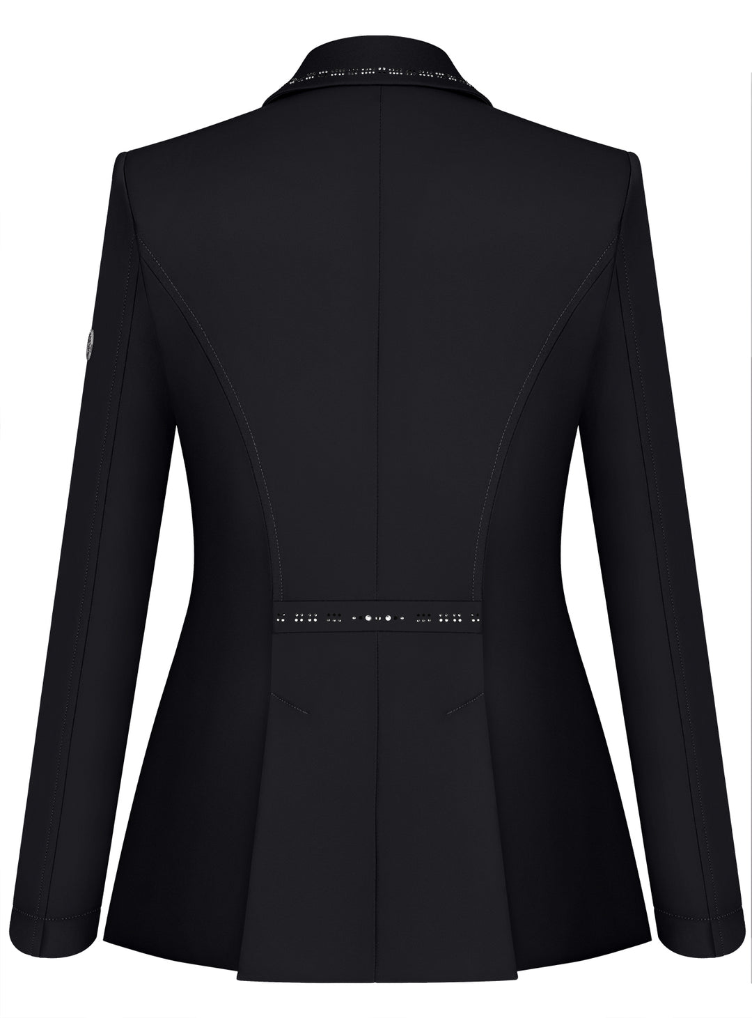 Reiko Black argent queue courte