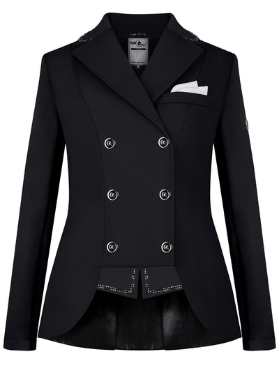 Reiko Black silver short tail