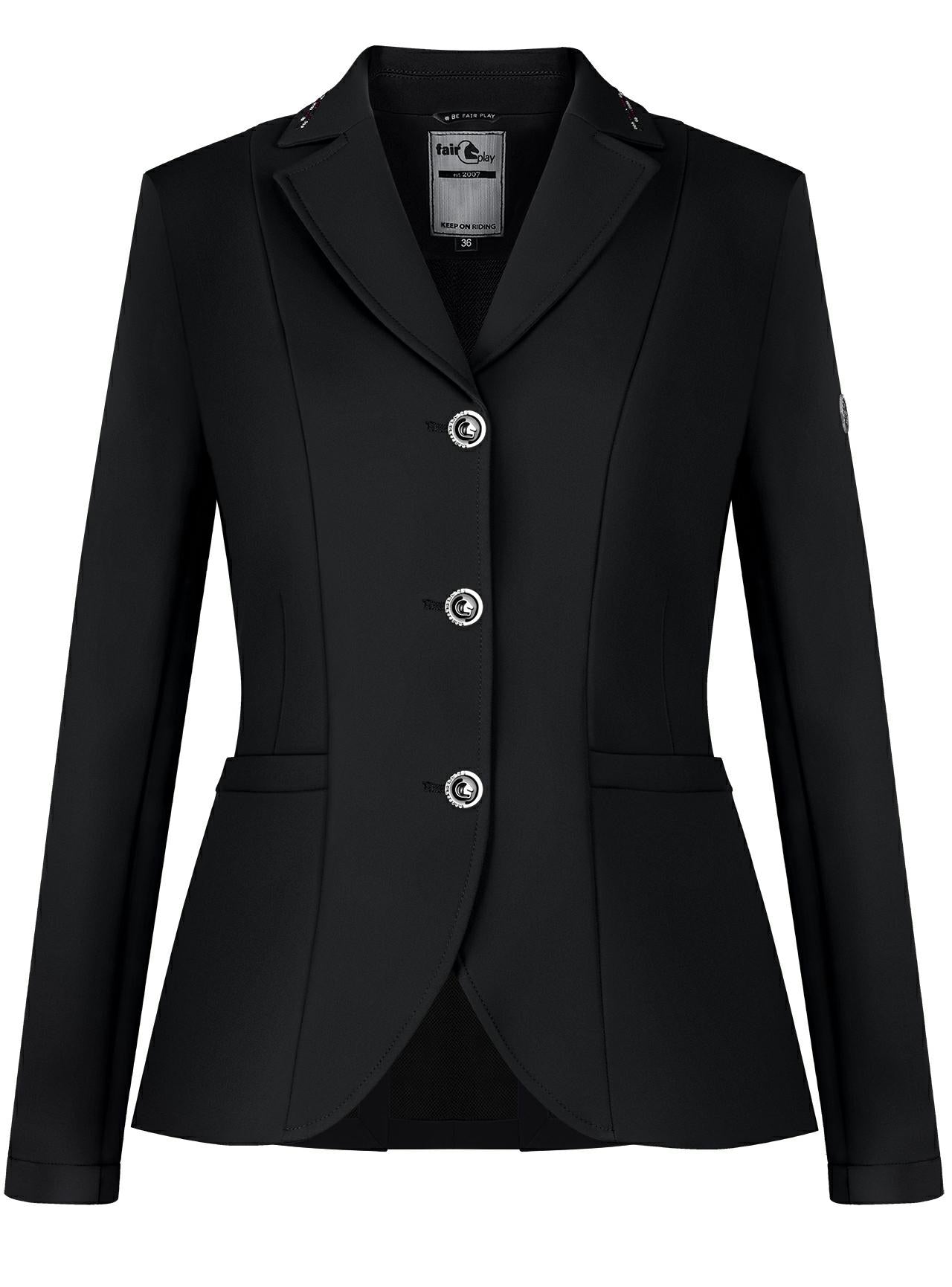 Show jacket FP NATALIE black silver