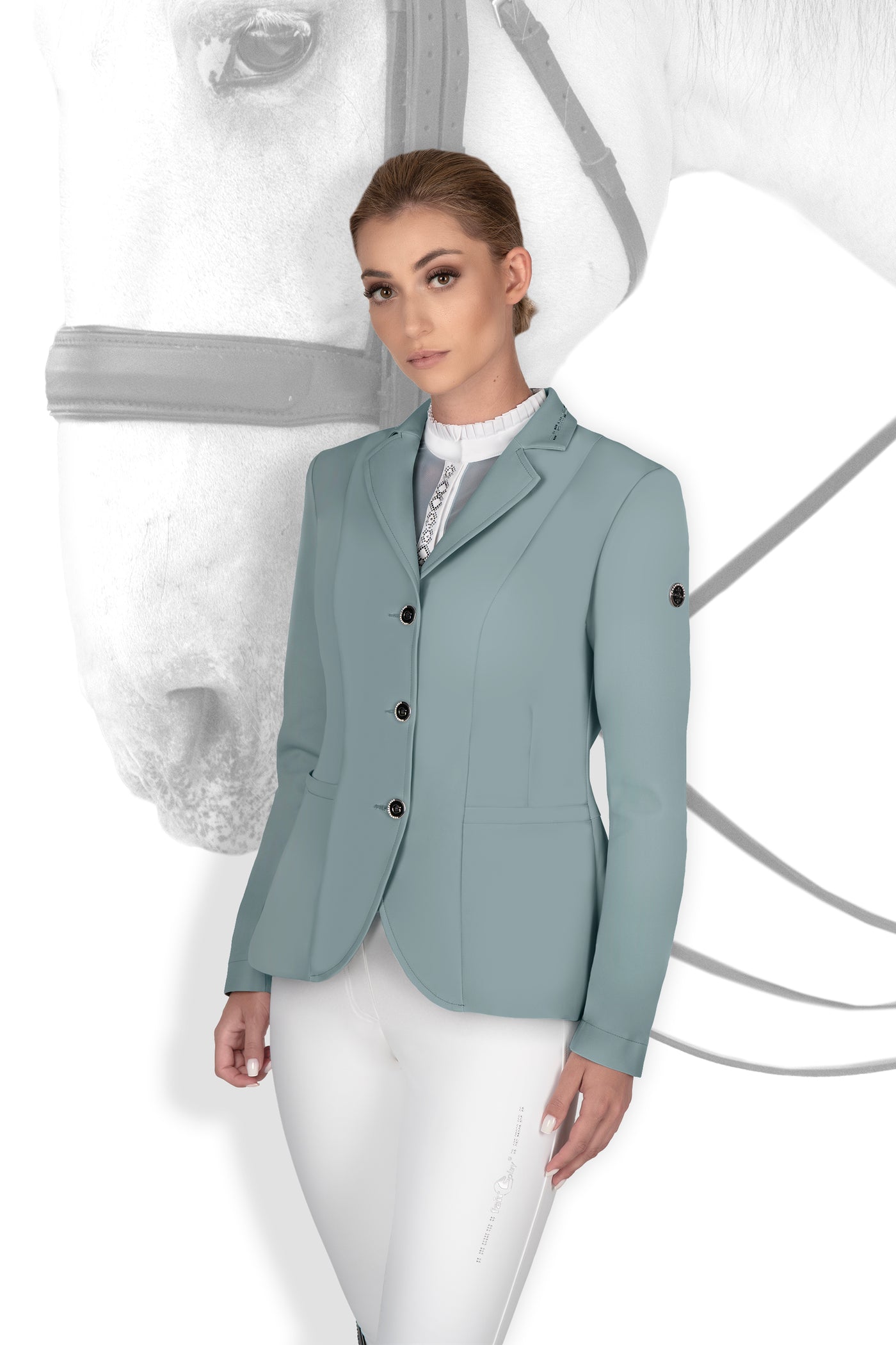 Natalie Jacket Ash Blue
