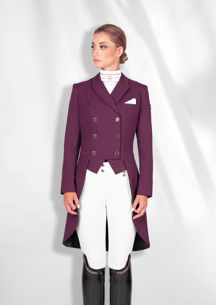 Manteau Nadine Queue Royal Berry