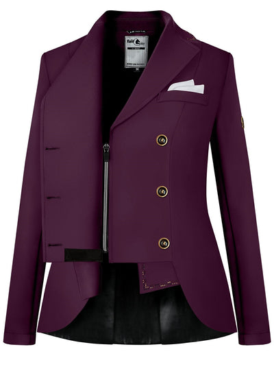Reiko short tail - Royal berry gold