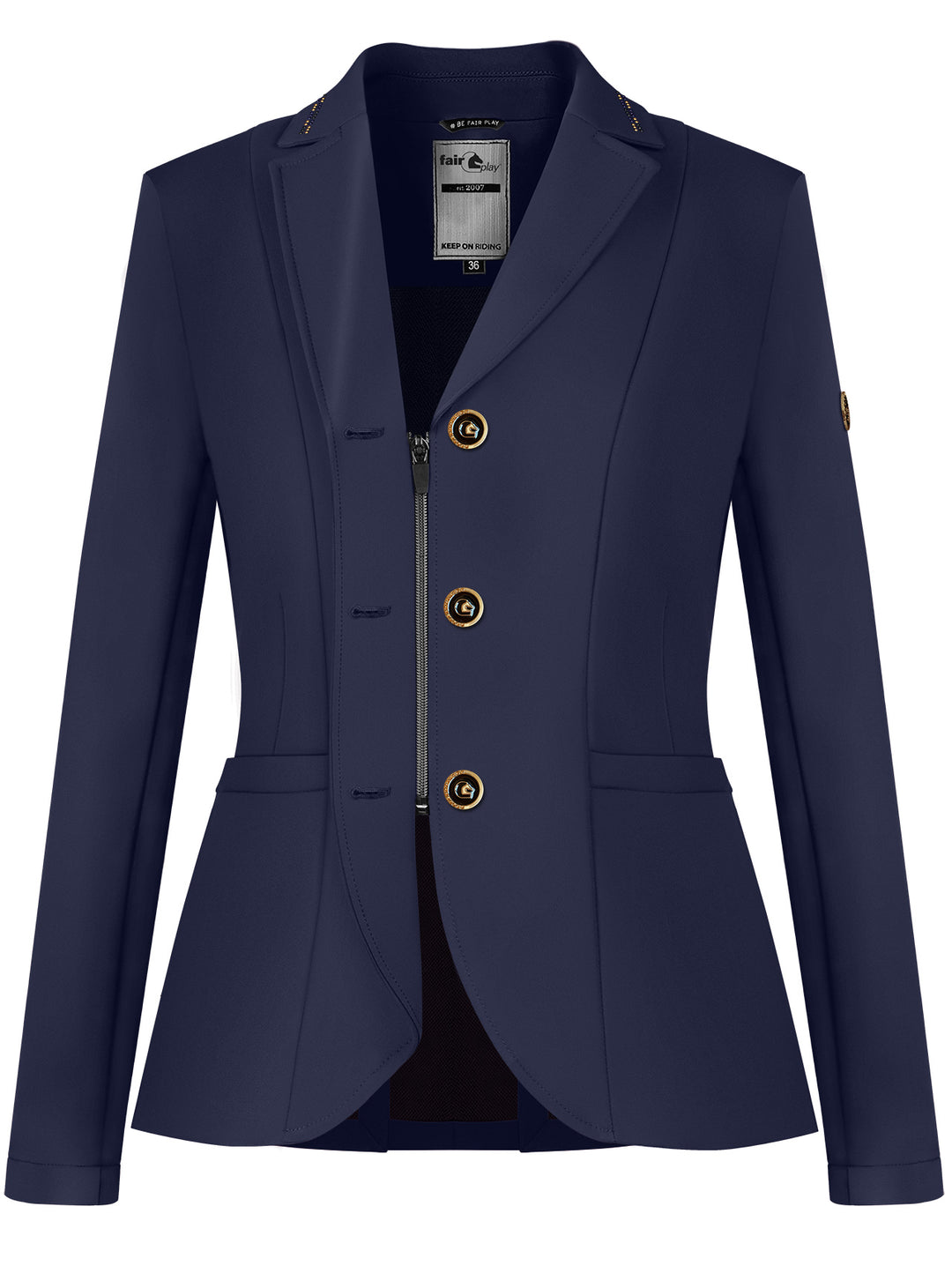 Natalie Jacket Navy - Leveza