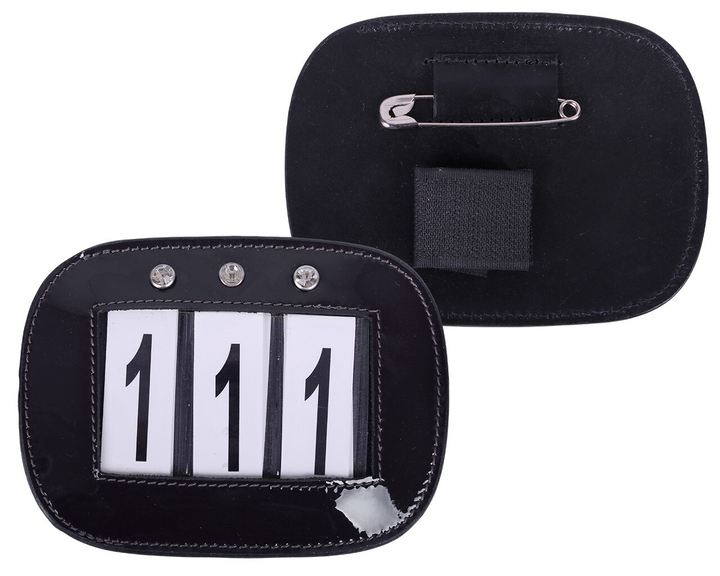 QHP Number Holders (2 Pack) - Black