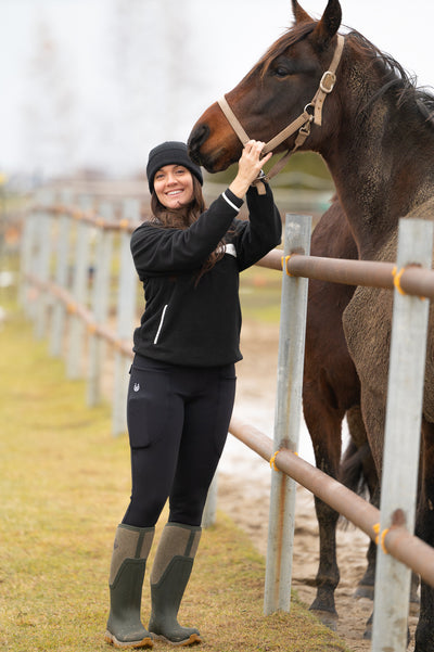 Leggings d'hiver Serenata - Noirs -