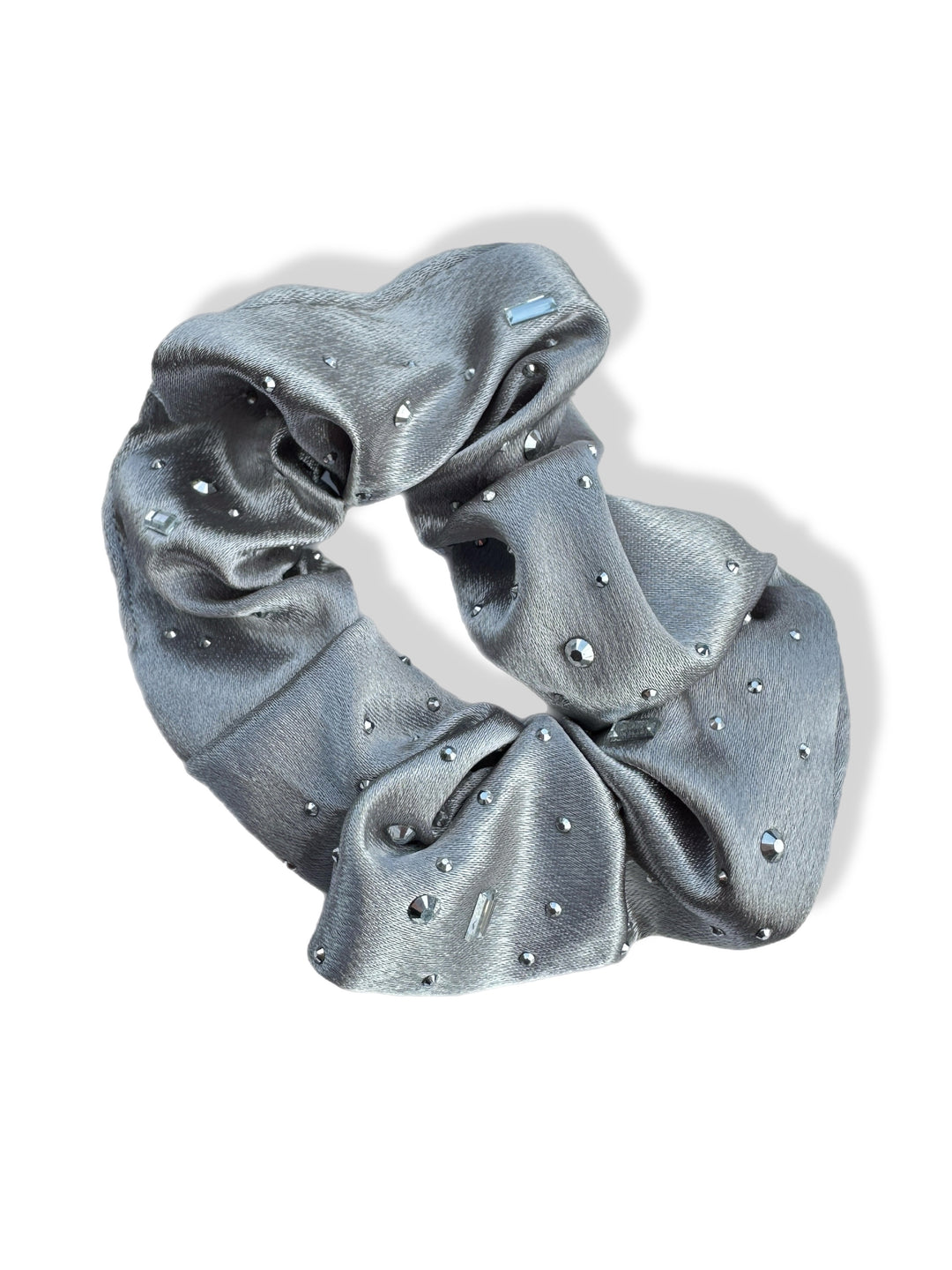 Hair scrunchie for show bow