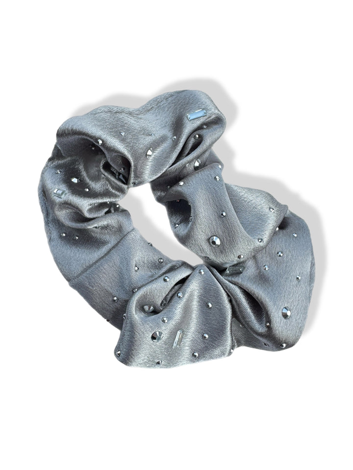 Hair scrunchie for show bow
