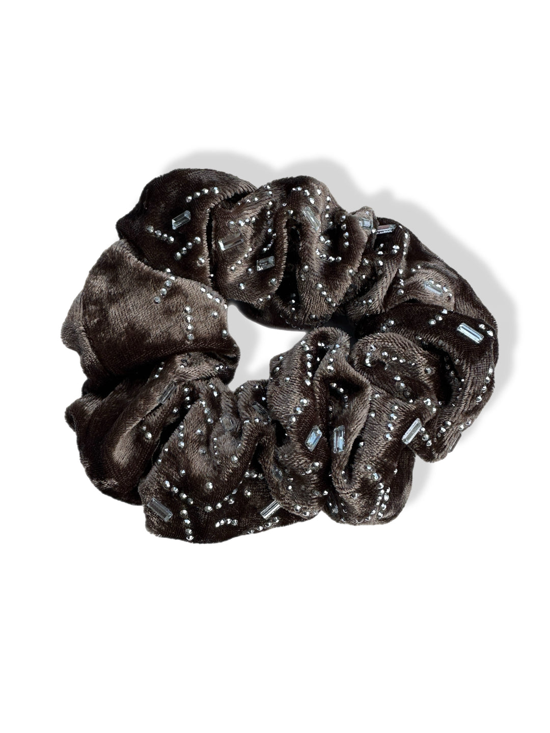 Hair scrunchie for show bow