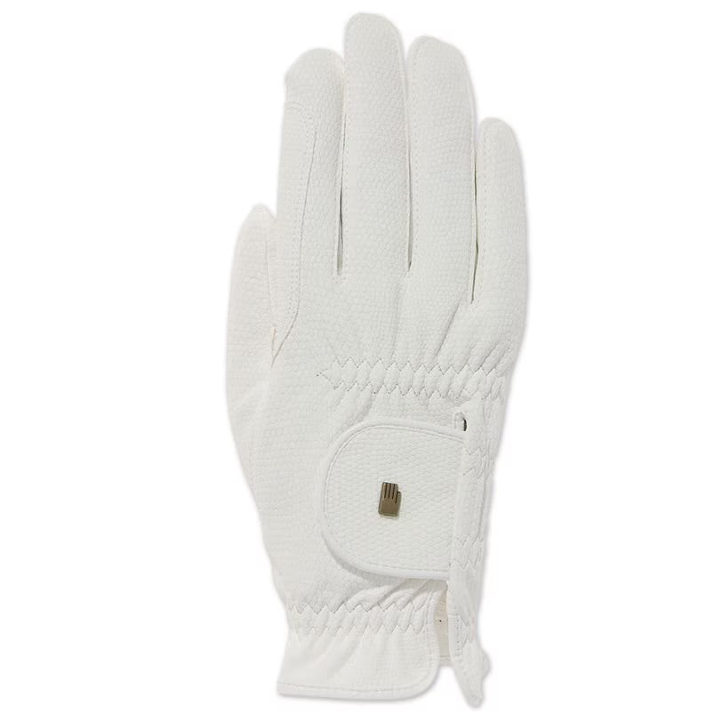 Roeckl-Grip PRO Summer Riding Glove - White