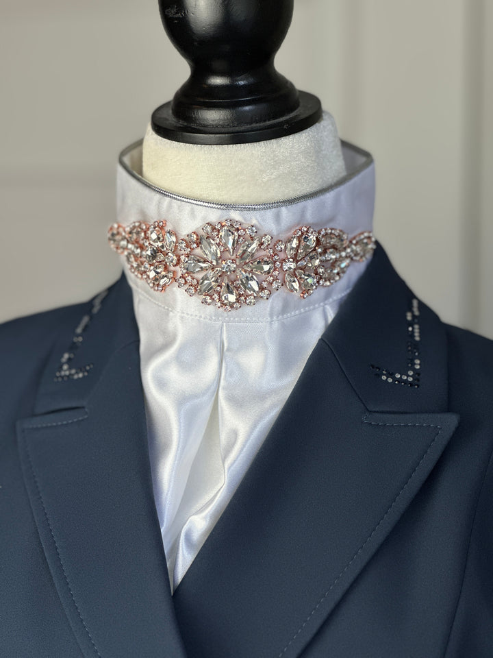 Cravate de stock or rose magique