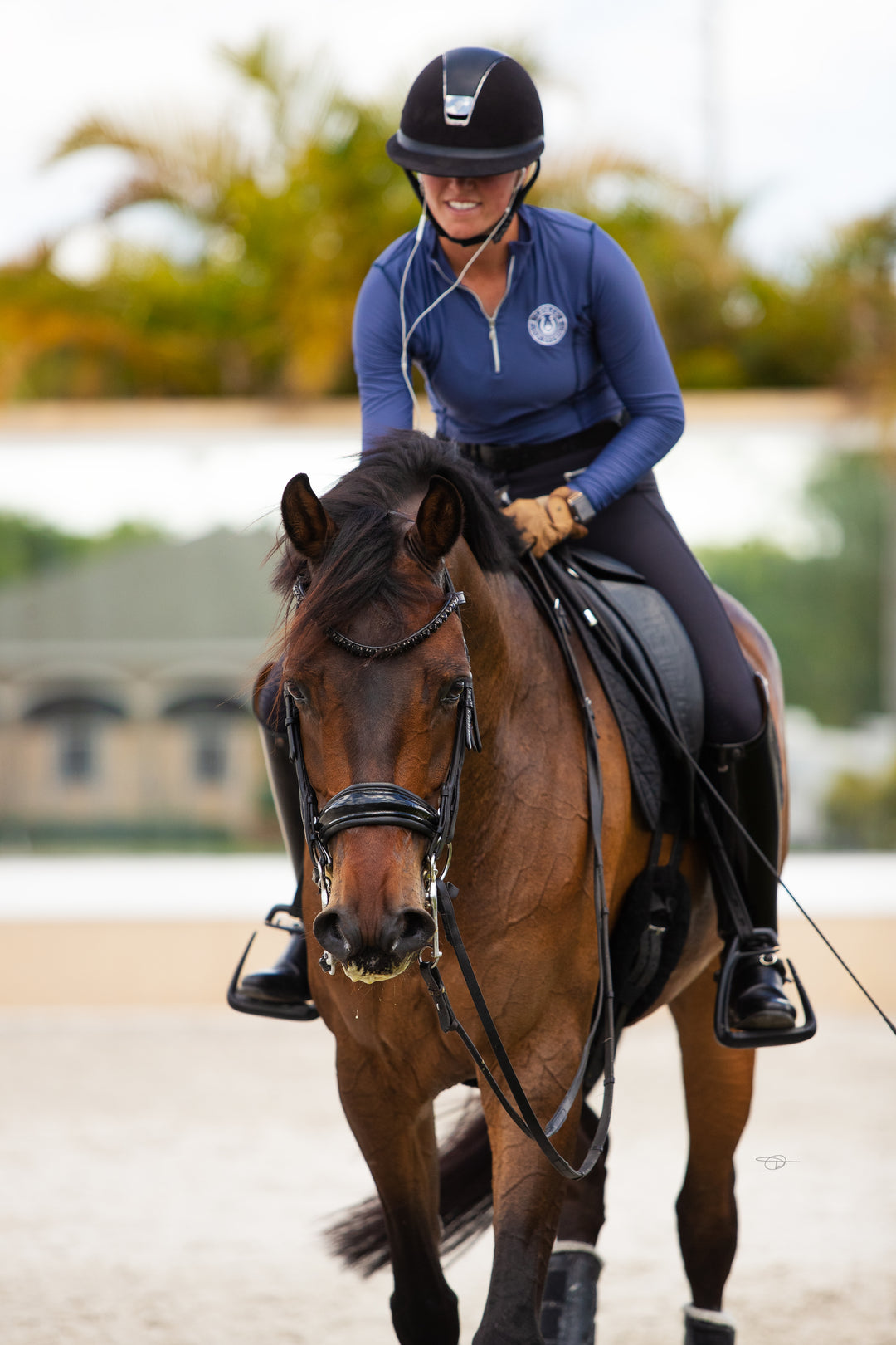 The Fayette Sun shirt - Navy - Leveza