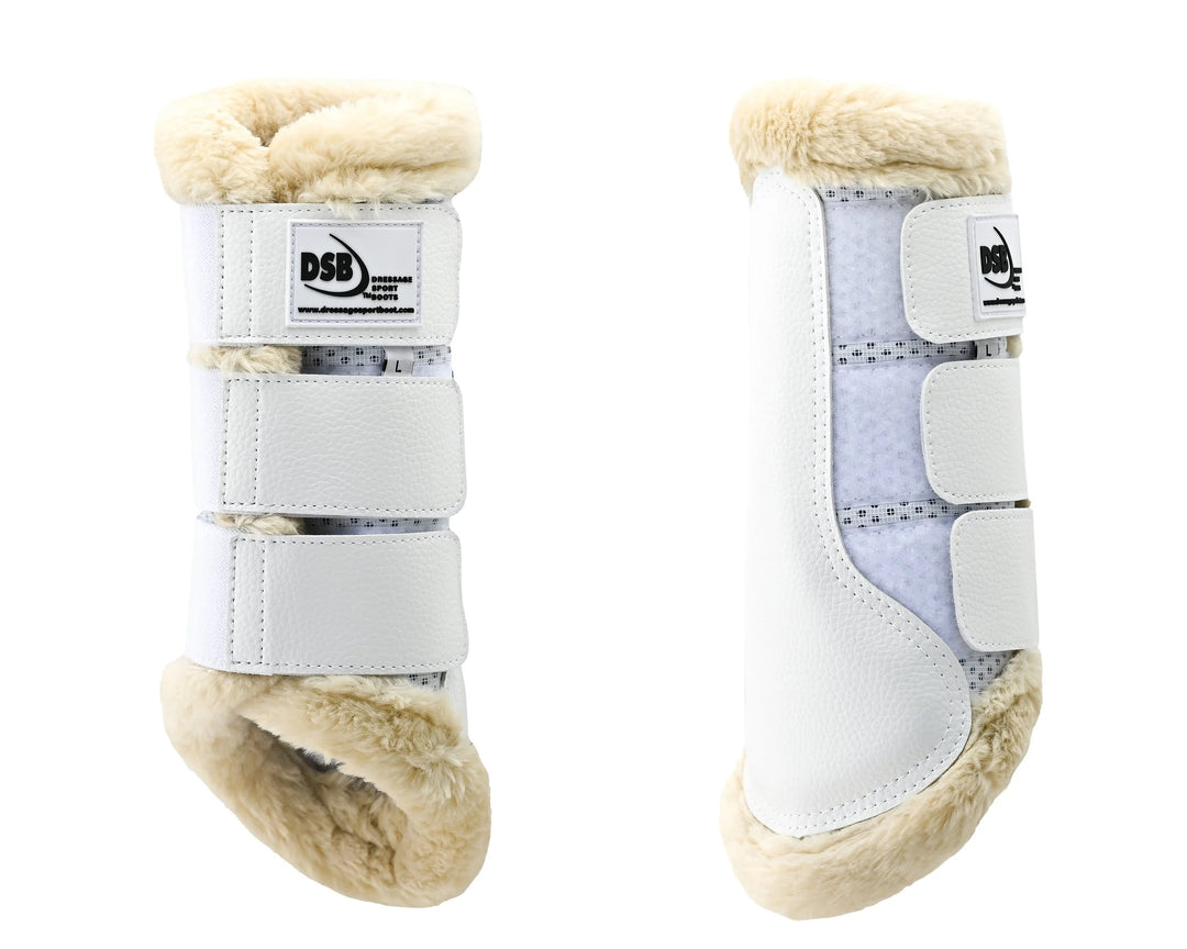 Bottes de dressage Cooler - Blanches