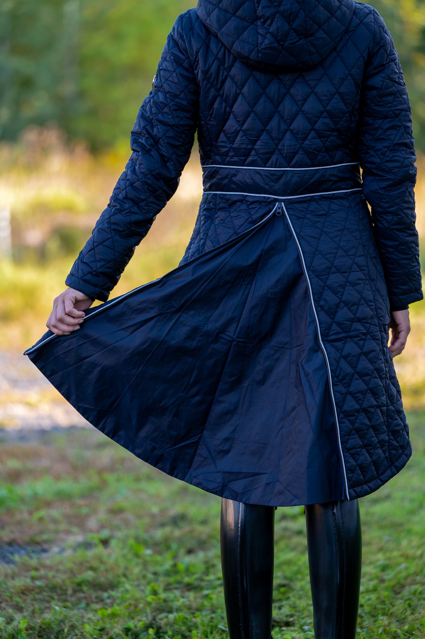 KATMAI long winter jacket NAVY