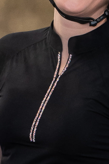 Liana black long sleeves - Leveza