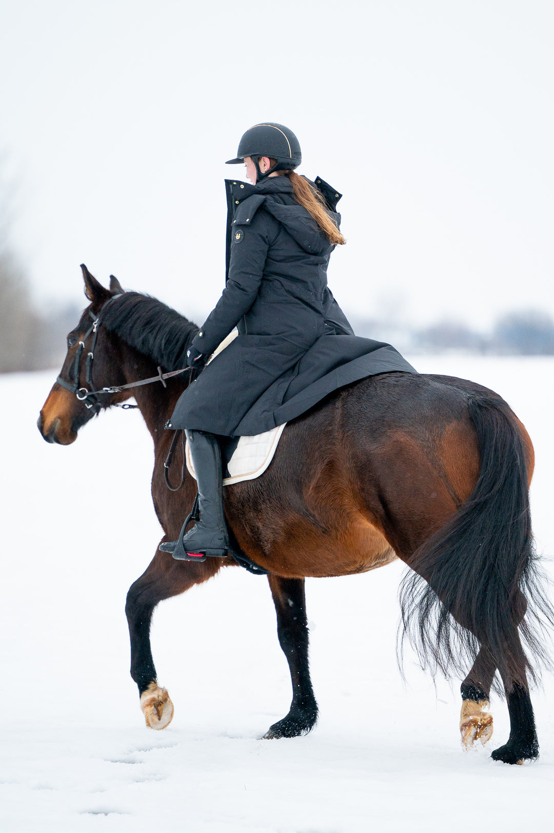 Alaska black Winter Jacket - Leveza