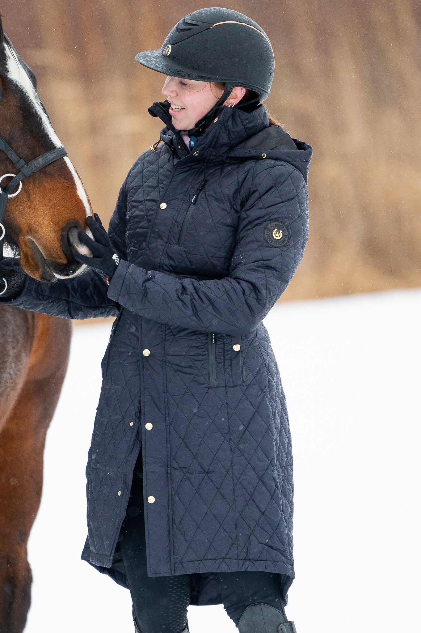 KATMAI long winter jacket NAVY – Leveza