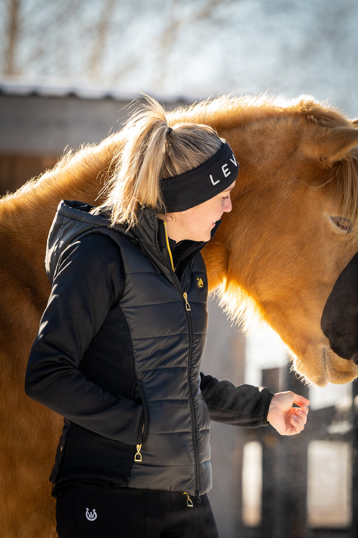 Vancouver vest - Black - Leveza