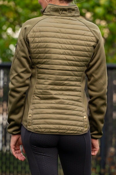 London Hybrid Jacket Olive Gold