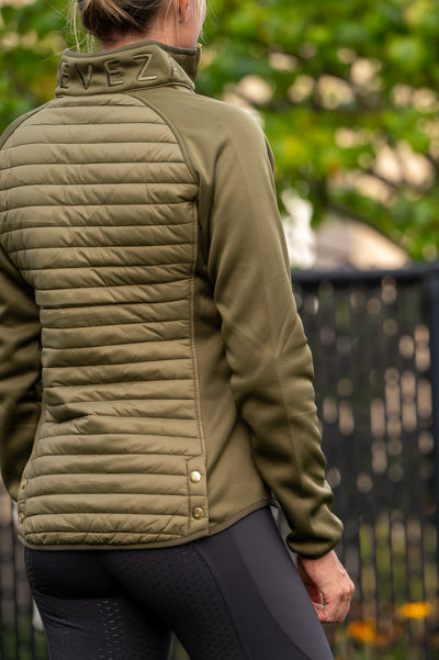 London Hybrid Jacket Olive Gold - Final Sale