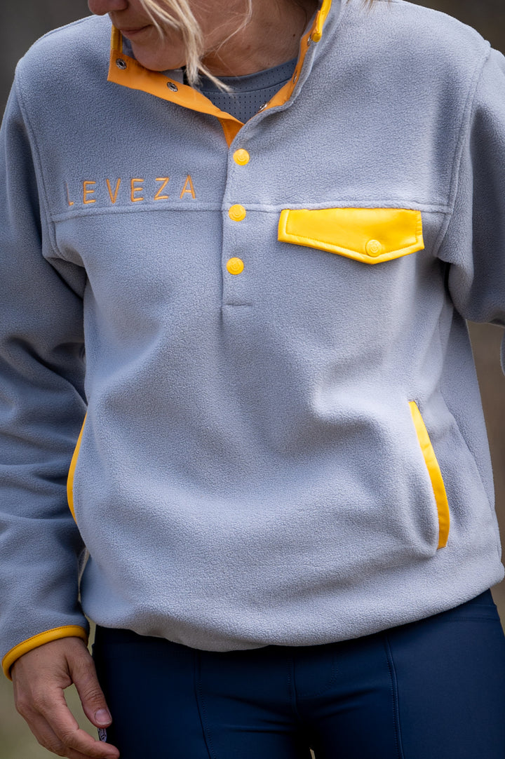 Fleece Grey yellow