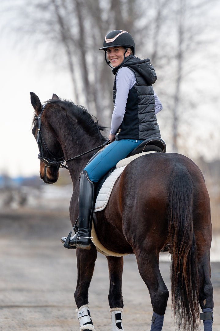 Vancouver vest - Black - Leveza