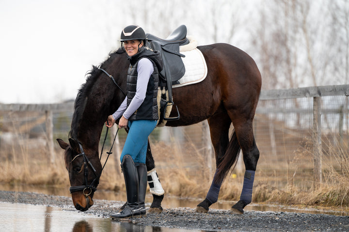 Dahousie Full Seat Summer Breeches - Petrol - Leveza
