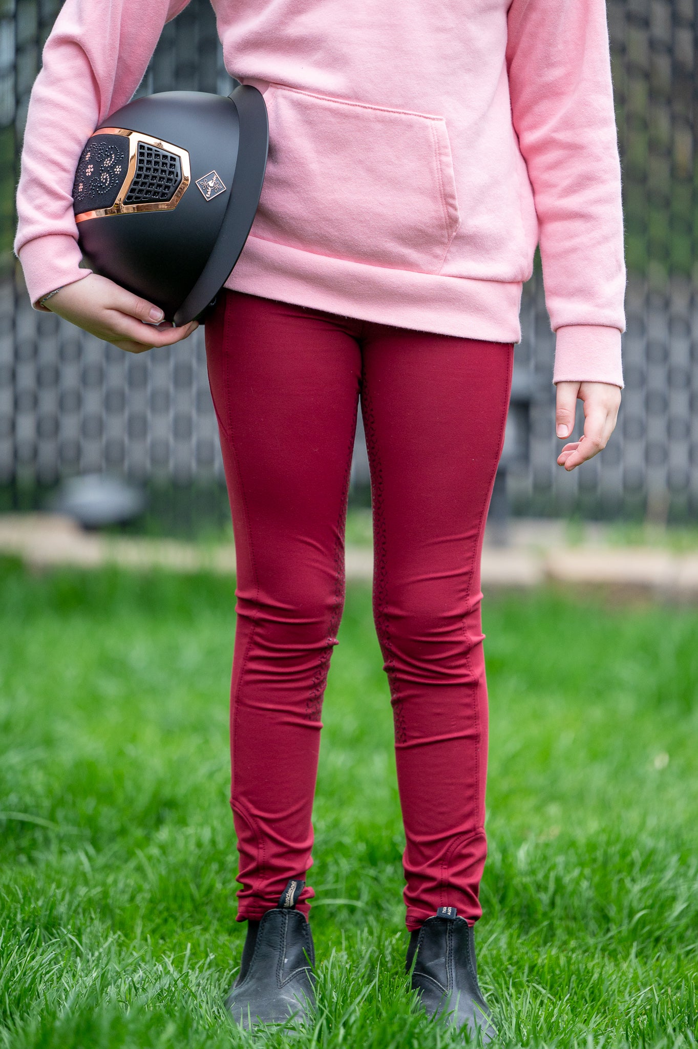 Kids yoga riding leggings