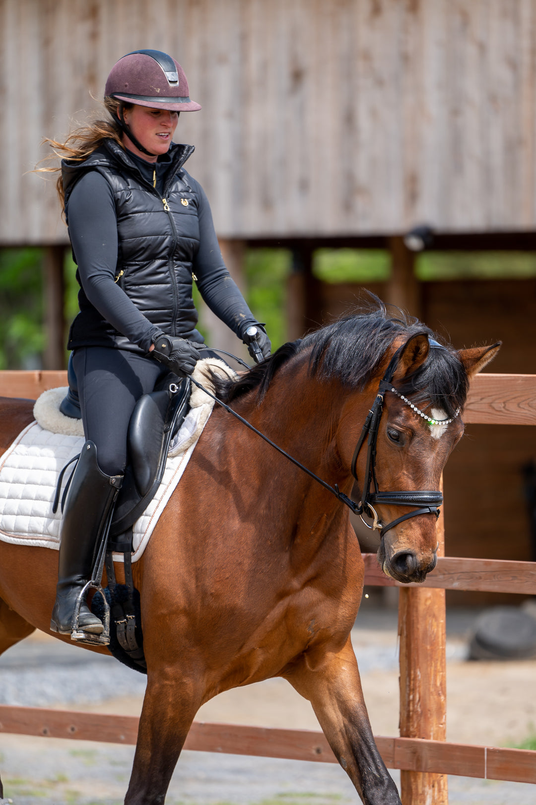 Vancouver vest - Black - Leveza
