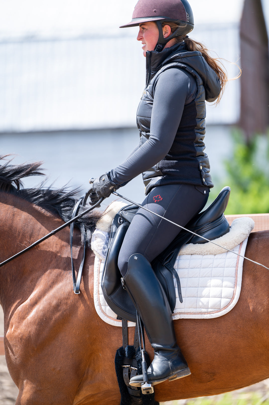 Vancouver vest - Black - Leveza