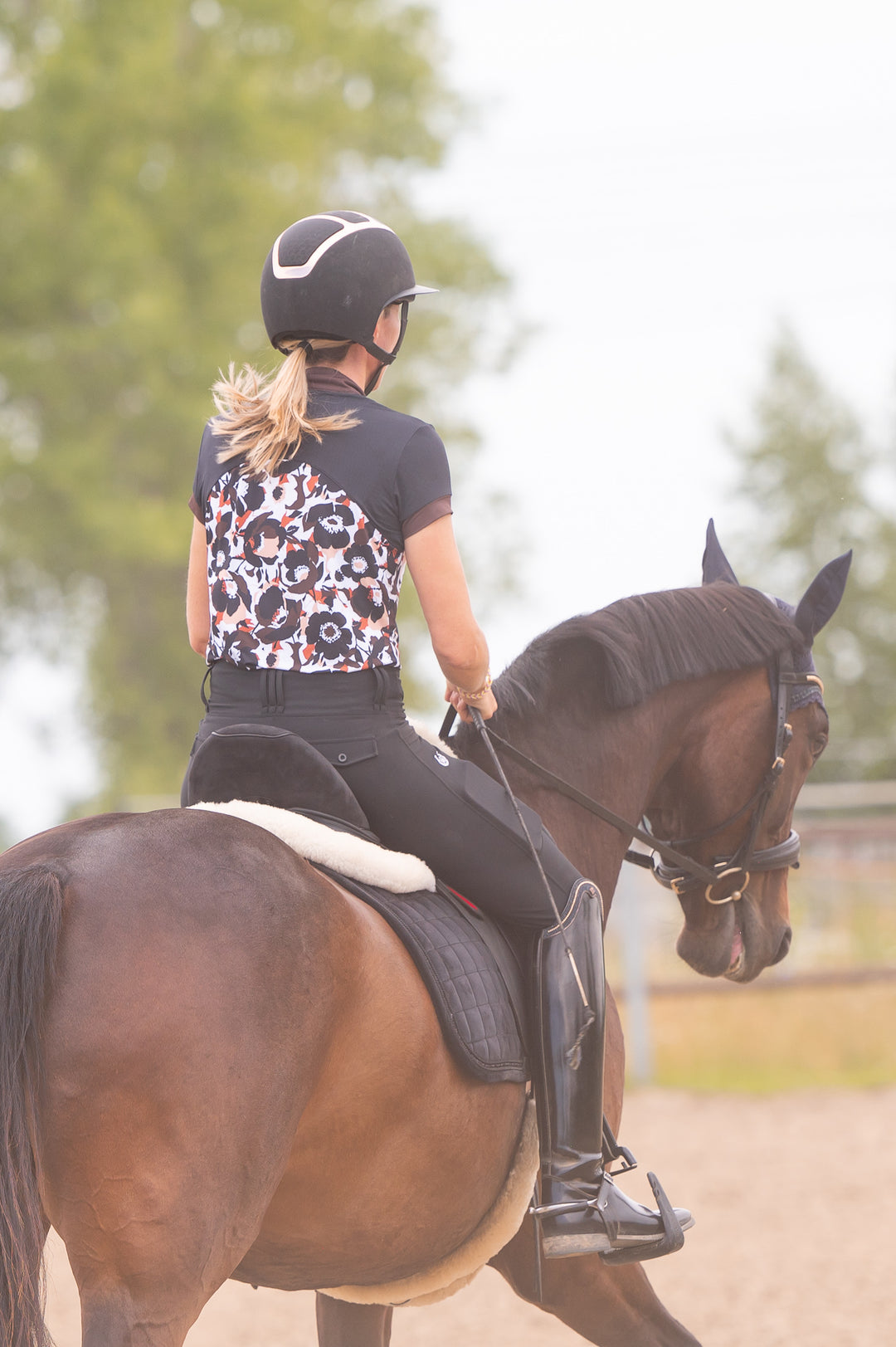 Serenata Black Riding leggings - Leveza