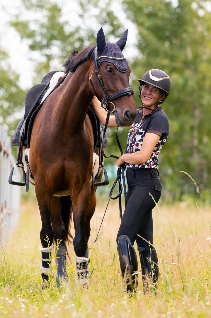 Serenata Black Riding leggings - Leveza